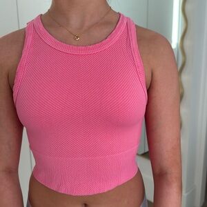 pink ettitude tank top